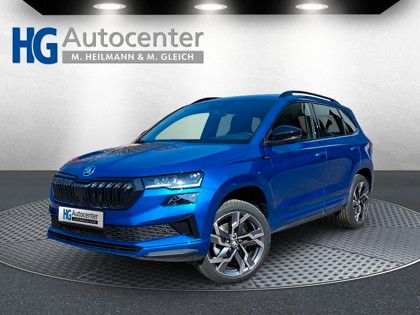 Fahrzeugabbildung SKODA Karoq 1.5 TSI Sportline Pano AHK Matrix 19" Side