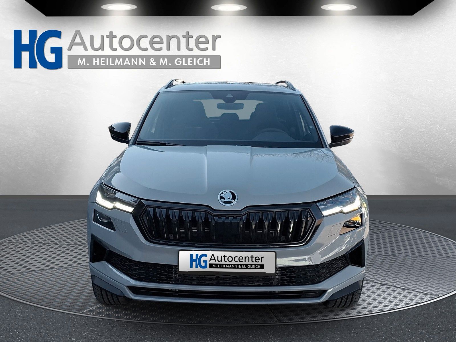Fahrzeugabbildung SKODA Karoq 1.5 TSI Sportline Pano AHK Matrix 19" Side