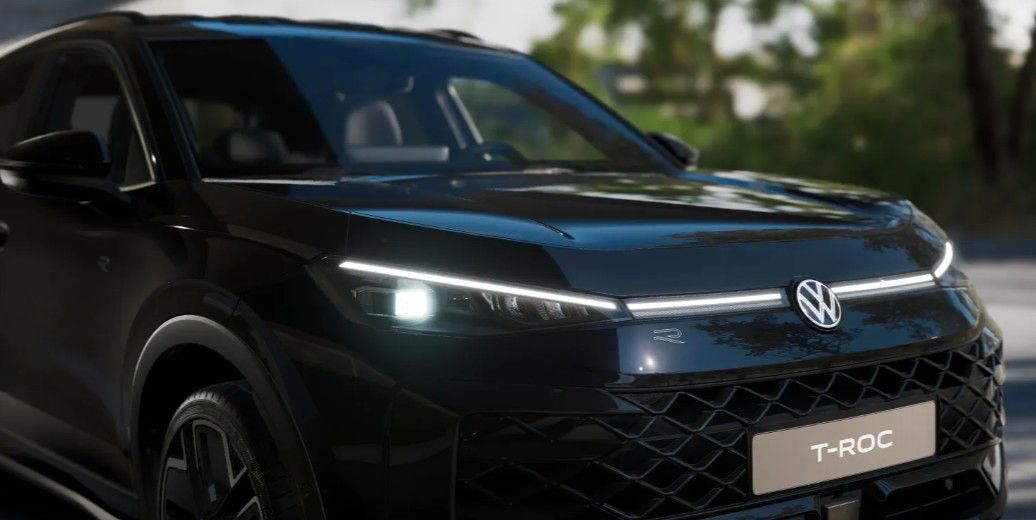 Fahrzeugabbildung Volkswagen T-Roc 1.5 TSI R-Line Pano Navi AHK 19" Neues Mod