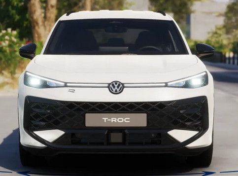 Fahrzeugabbildung Volkswagen T-Roc 1.5TSI R-Line Pano Navi AHK 19" Neues Mod