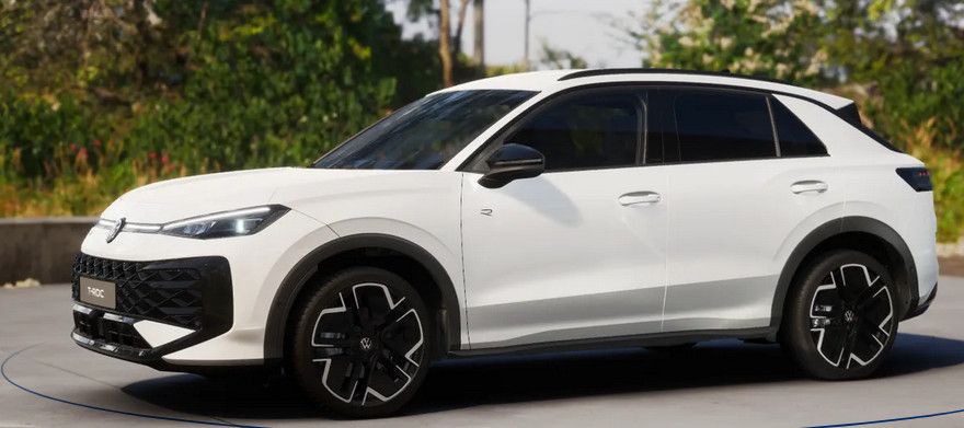 Fahrzeugabbildung Volkswagen T-Roc 1.5TSI R-Line Pano Navi AHK 19" Neues Mod