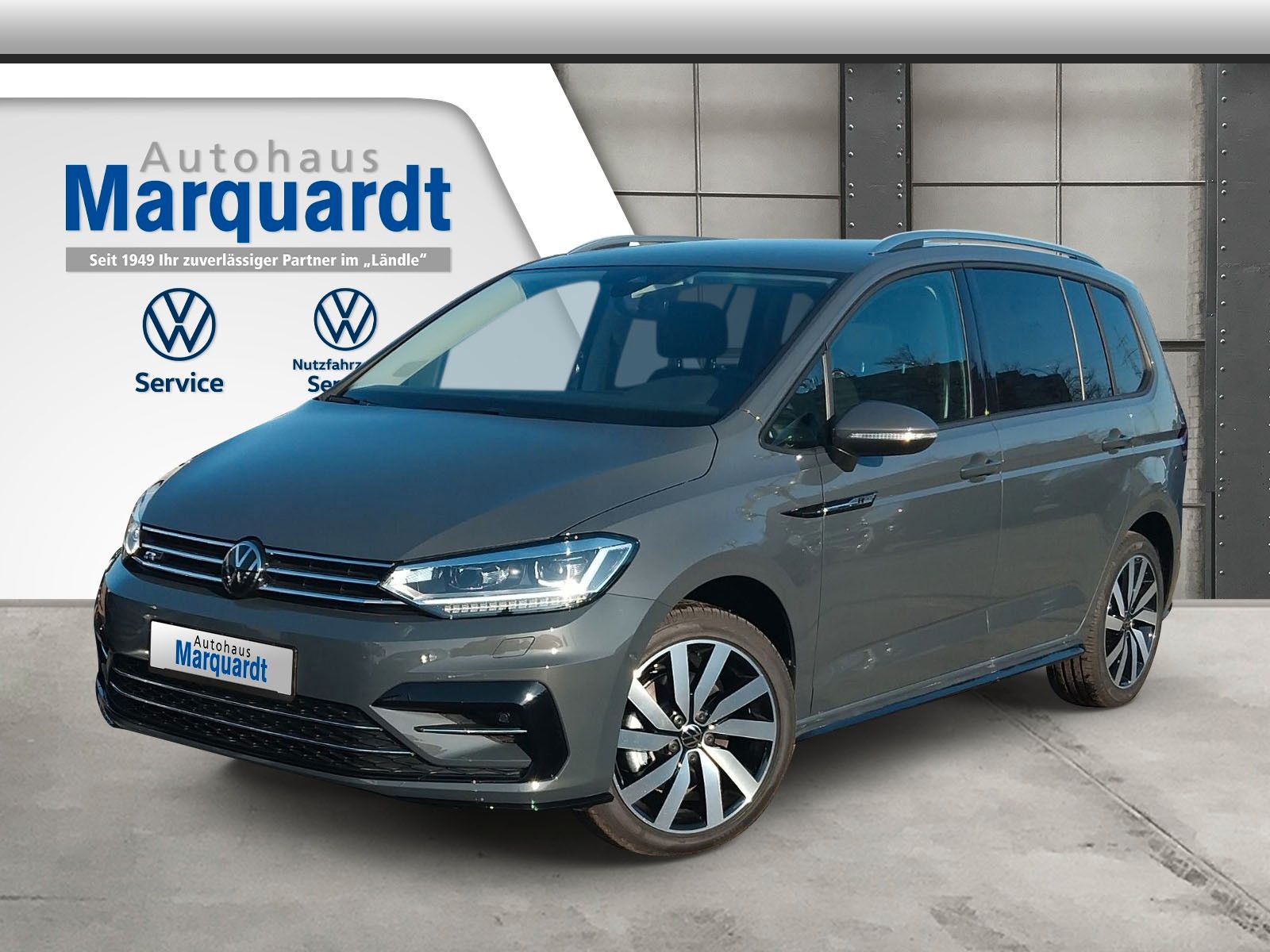 Fahrzeugabbildung Volkswagen Touran 1.5TSI R-Line 7Sitz AHK IQ Navi Side 18"