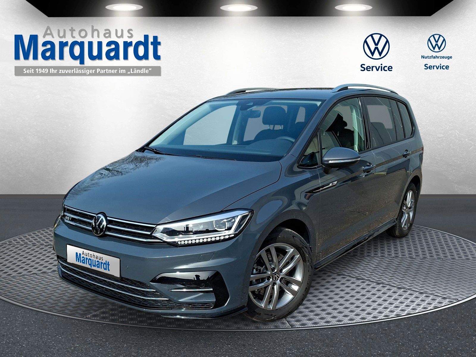 Fahrzeugabbildung Volkswagen Touran 1.5TSI R-Line 7Sitz AHK IQ Navi Side 17"
