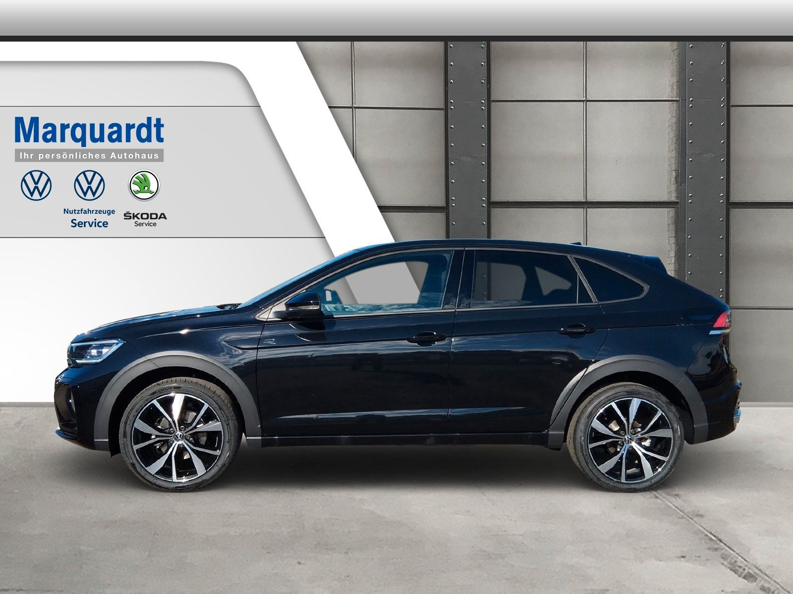 Fahrzeugabbildung Volkswagen Taigo 1.5 TSI R Line IQ Matrix Pano ACC 18" AHK