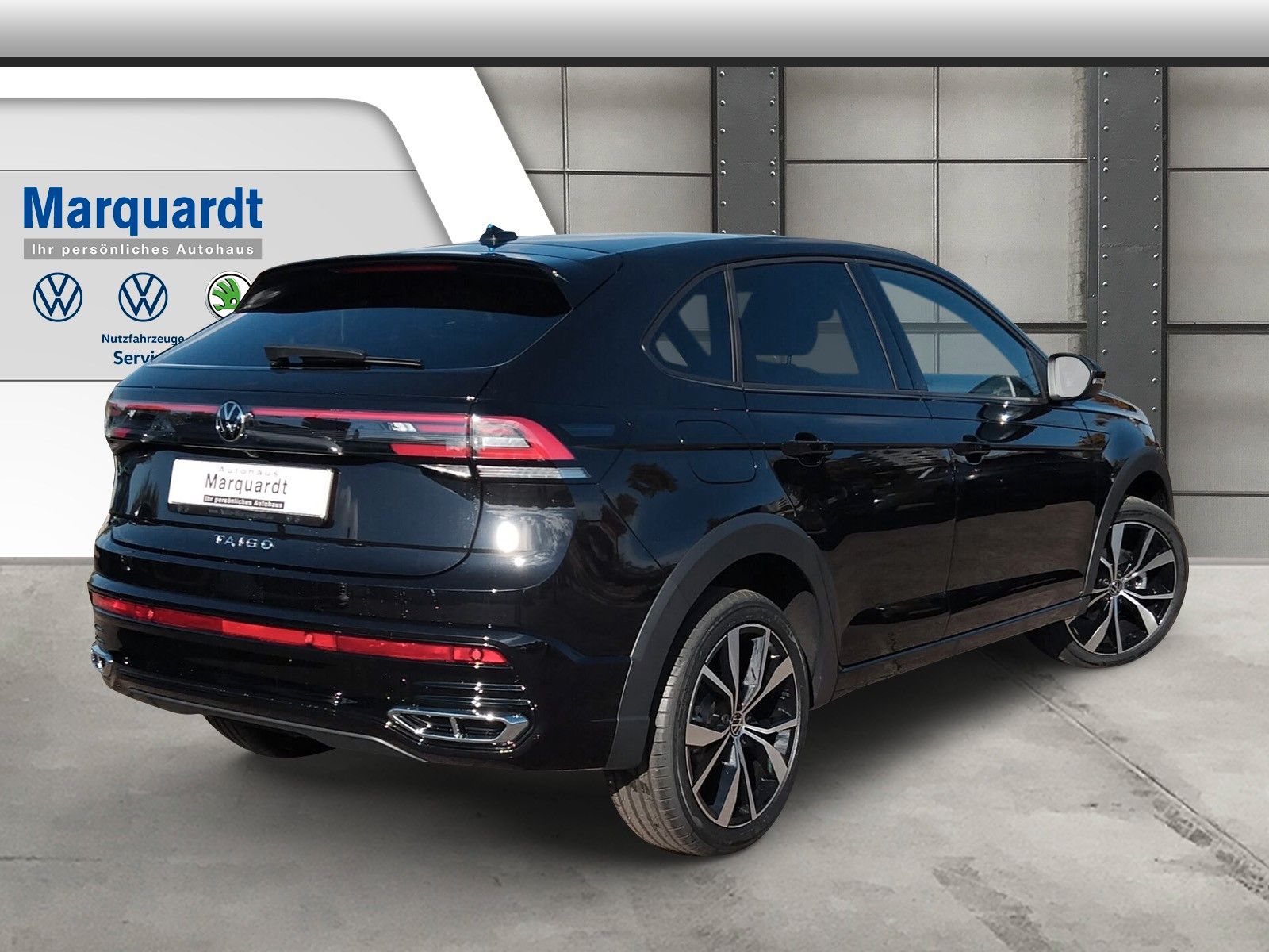 Fahrzeugabbildung Volkswagen Taigo 1.5 TSI R Line IQ Matrix Pano ACC 18" AHK