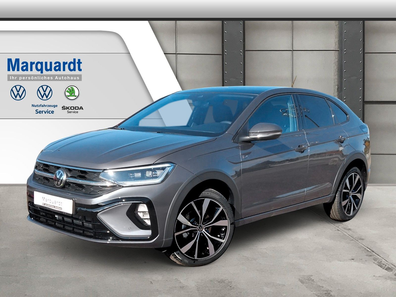 Fahrzeugabbildung Volkswagen Taigo 1.5 TSI R Line IQ Matrix Pano ACC 18" AHK