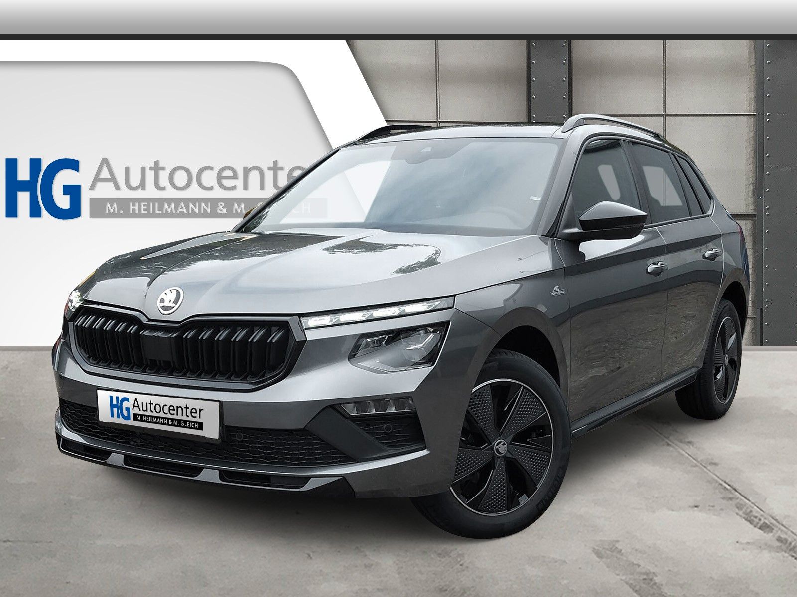 Fahrzeugabbildung SKODA Kamiq 1.5TSI Monte Carlo Pano Matrix ACC SideAHK