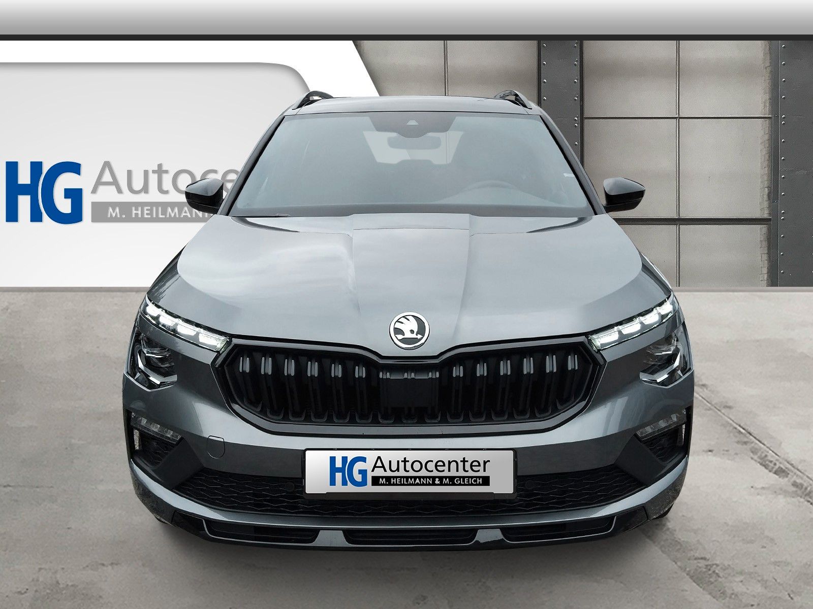 Fahrzeugabbildung SKODA Kamiq 1.5TSI Monte Carlo Pano Matrix ACC SideAHK