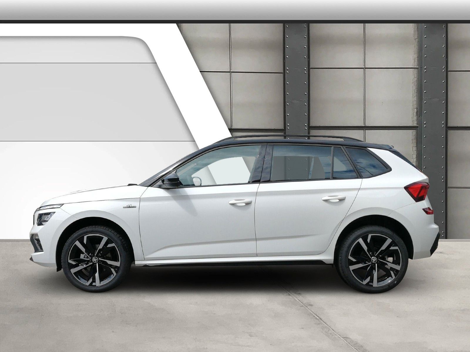 Fahrzeugabbildung SKODA Kamiq 1.5TSI Monte Carlo Pano Matrix 18"eHeckAHK