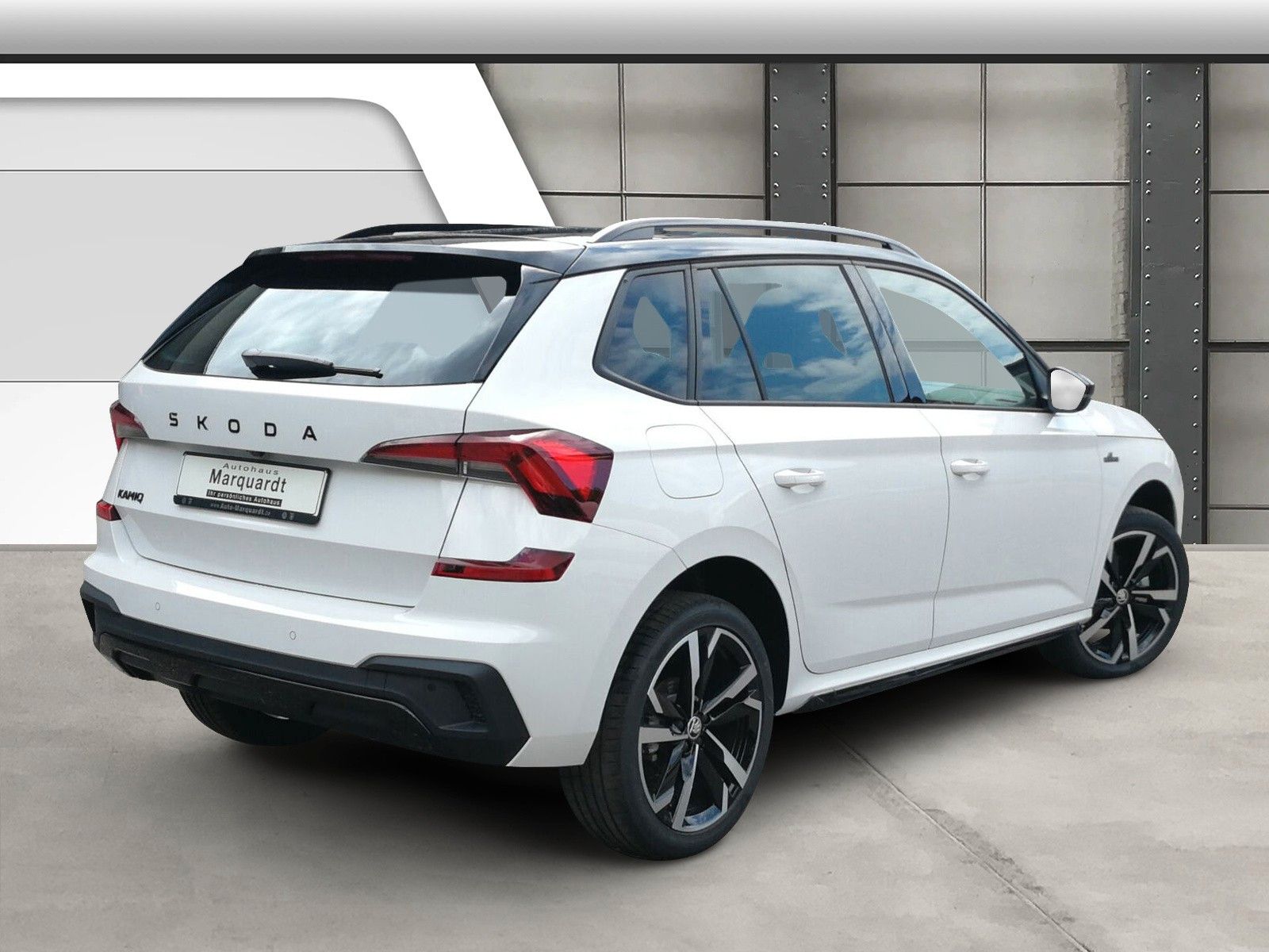 Fahrzeugabbildung SKODA Kamiq 1.5TSI Monte Carlo Pano Matrix 18"eHeckAHK