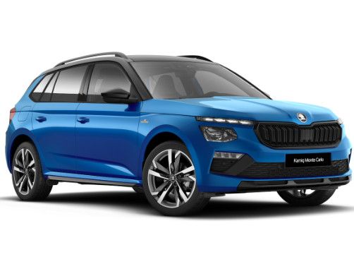 Fahrzeugabbildung SKODA Kamiq 1.5TSI Monte Carlo Pano Matrix 18"eHeckAHK