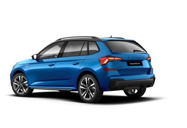 Fahrzeugabbildung SKODA Kamiq 1.5TSI Monte Carlo Pano Matrix 18"eHeckAHK