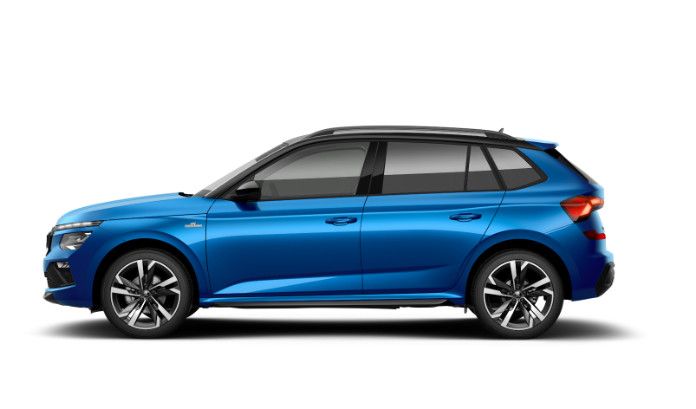 Fahrzeugabbildung SKODA Kamiq 1.5TSI Monte Carlo Pano Matrix 18"eHeckAHK