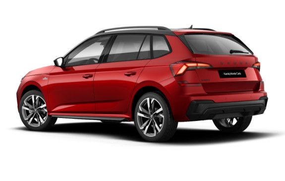 Fahrzeugabbildung SKODA Kamiq 1.5TSI Monte Carlo Pano Matrix 18"eHeckAHK