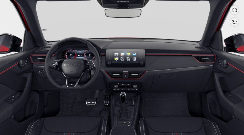 Fahrzeugabbildung SKODA Kamiq 1.5TSI Monte Carlo Pano Matrix 18"eHeckAHK