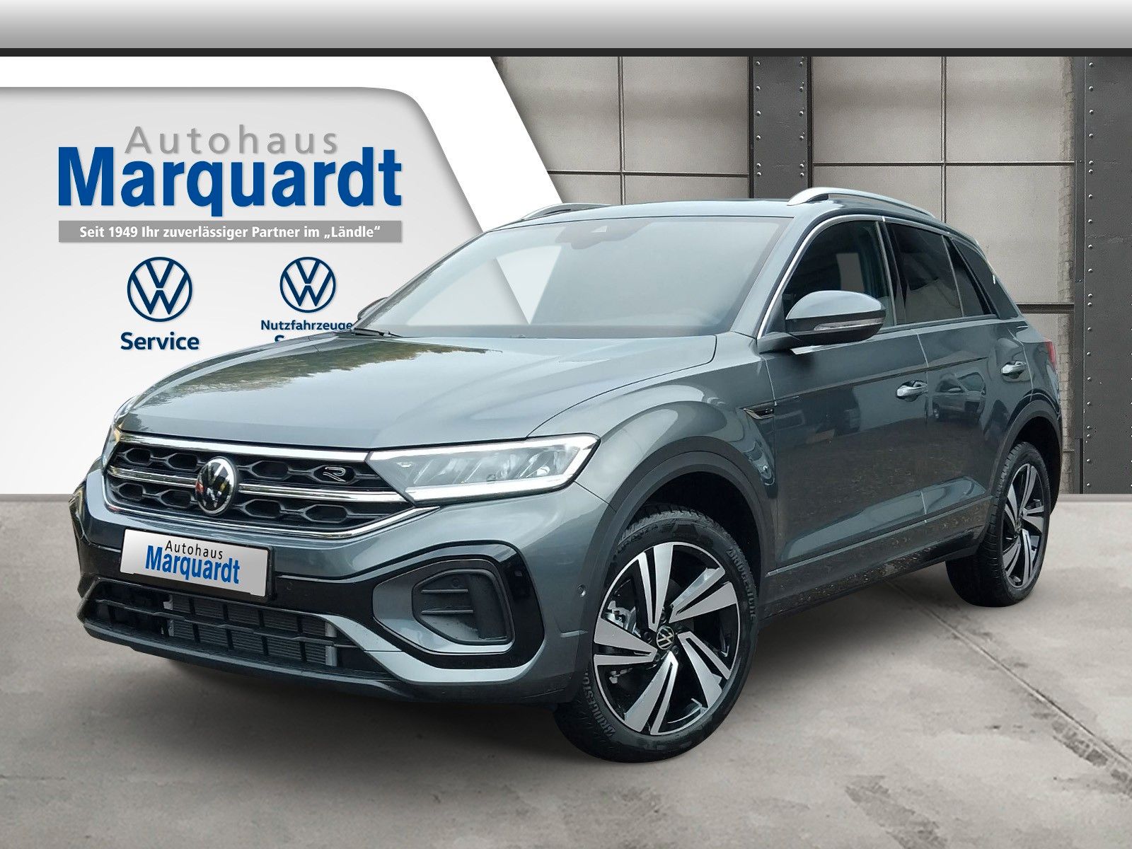 Fahrzeugabbildung Volkswagen T-Roc 2.0TSI R-Line Pano Navi AHK Side Kamera IQ