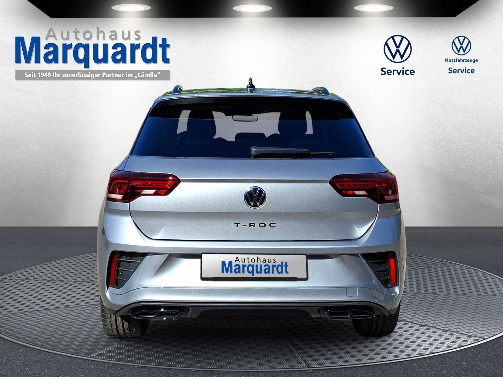 Fahrzeugabbildung Volkswagen T-Roc 1.5TSI R-Line Pano AHK ACC 19"LED Plus