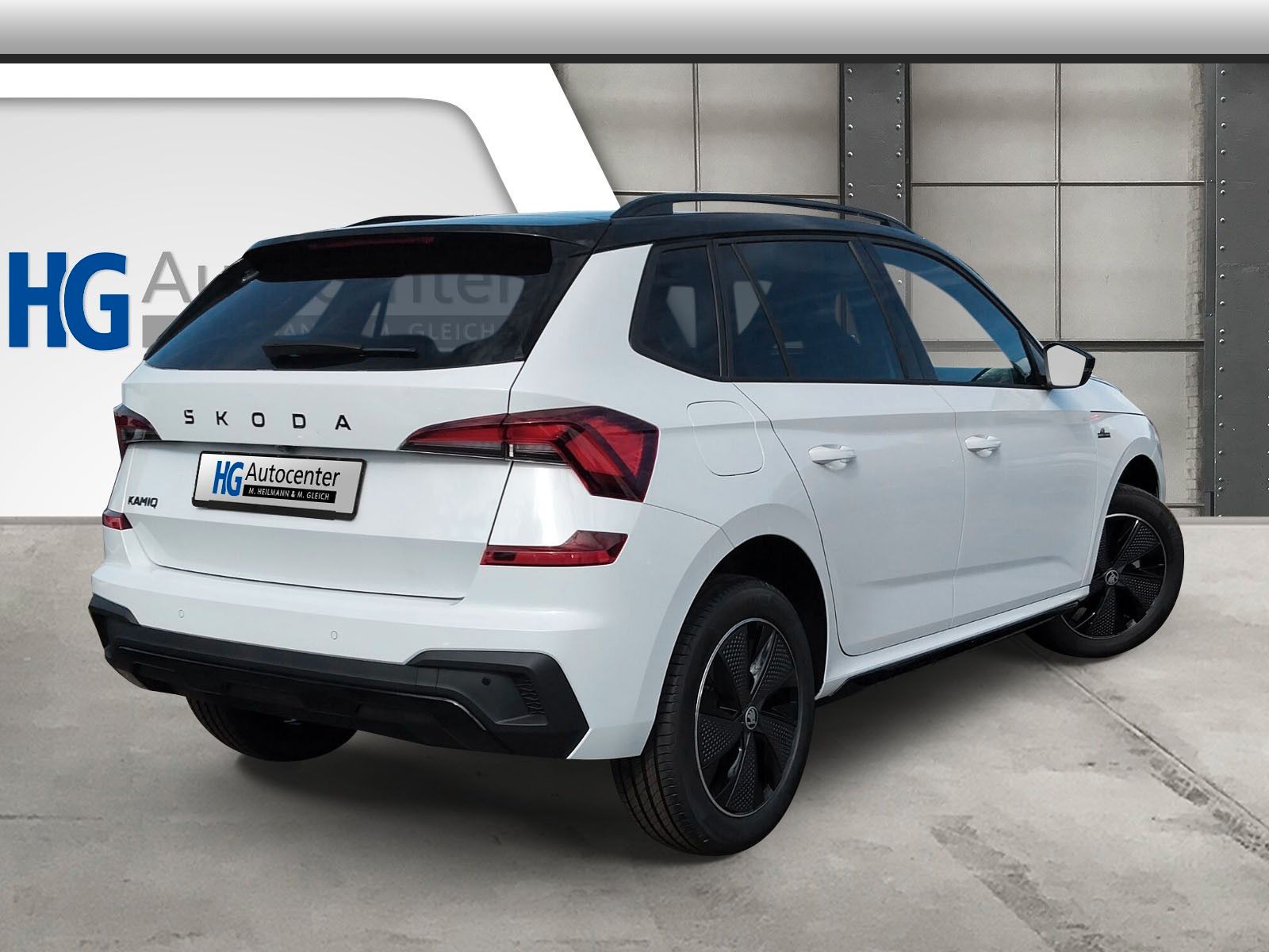 Fahrzeugabbildung SKODA Kamiq 1.5TSI Monte Carlo Pano Matrix ACC SideAHK