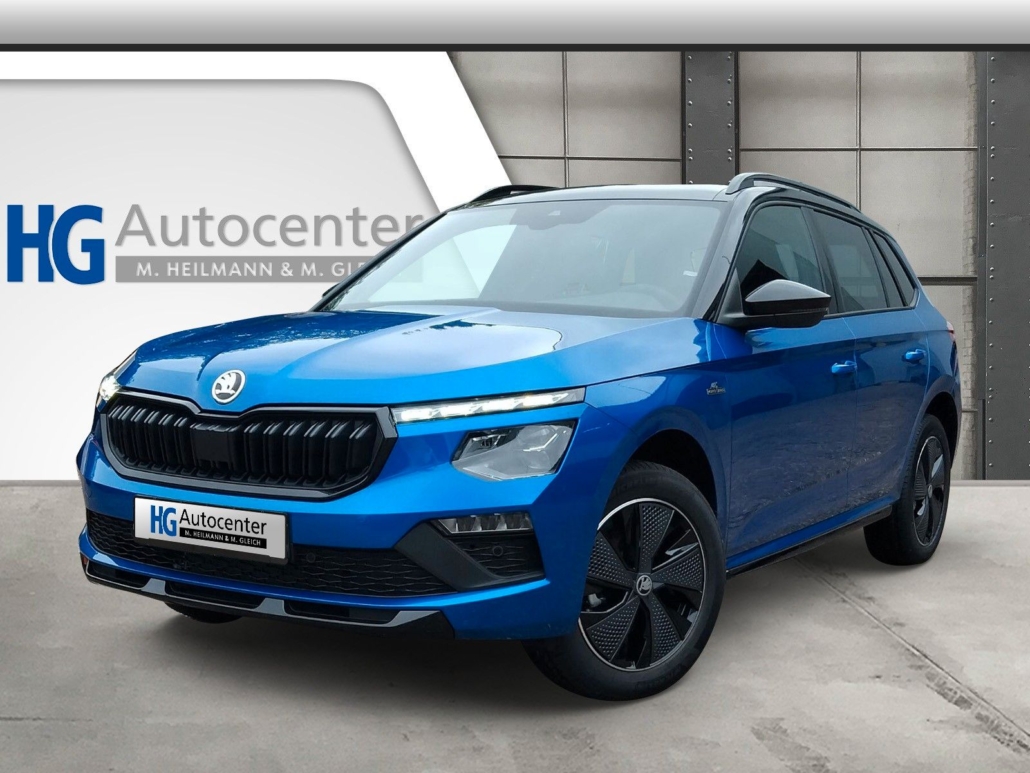 SKODA Kamiq 1.5TSI Monte Carlo Pano Matrix ACC SideAHK