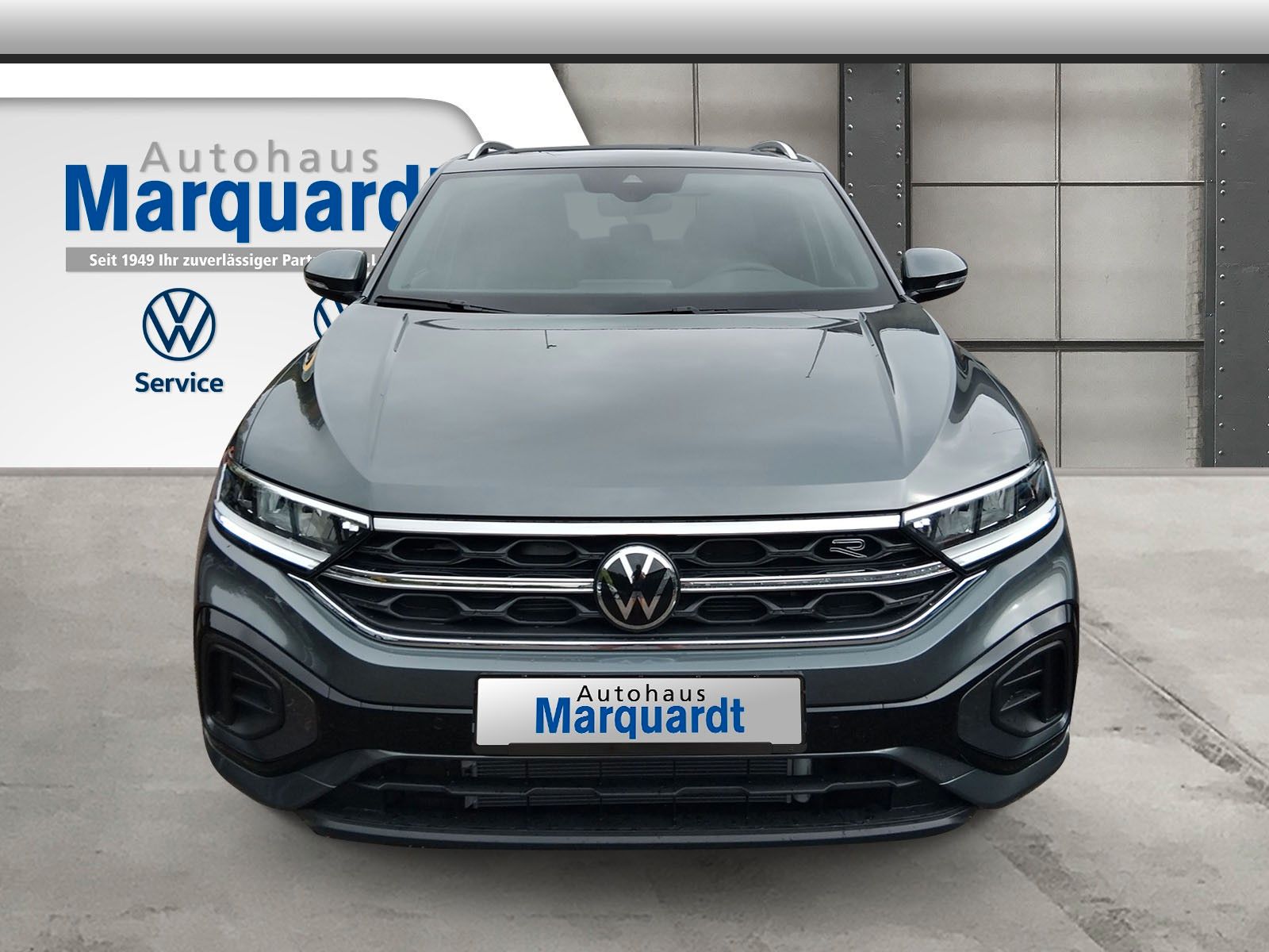 Fahrzeugabbildung Volkswagen T-Roc 2.0TSI R-Line Pano Navi AHK Side Kamera IQ
