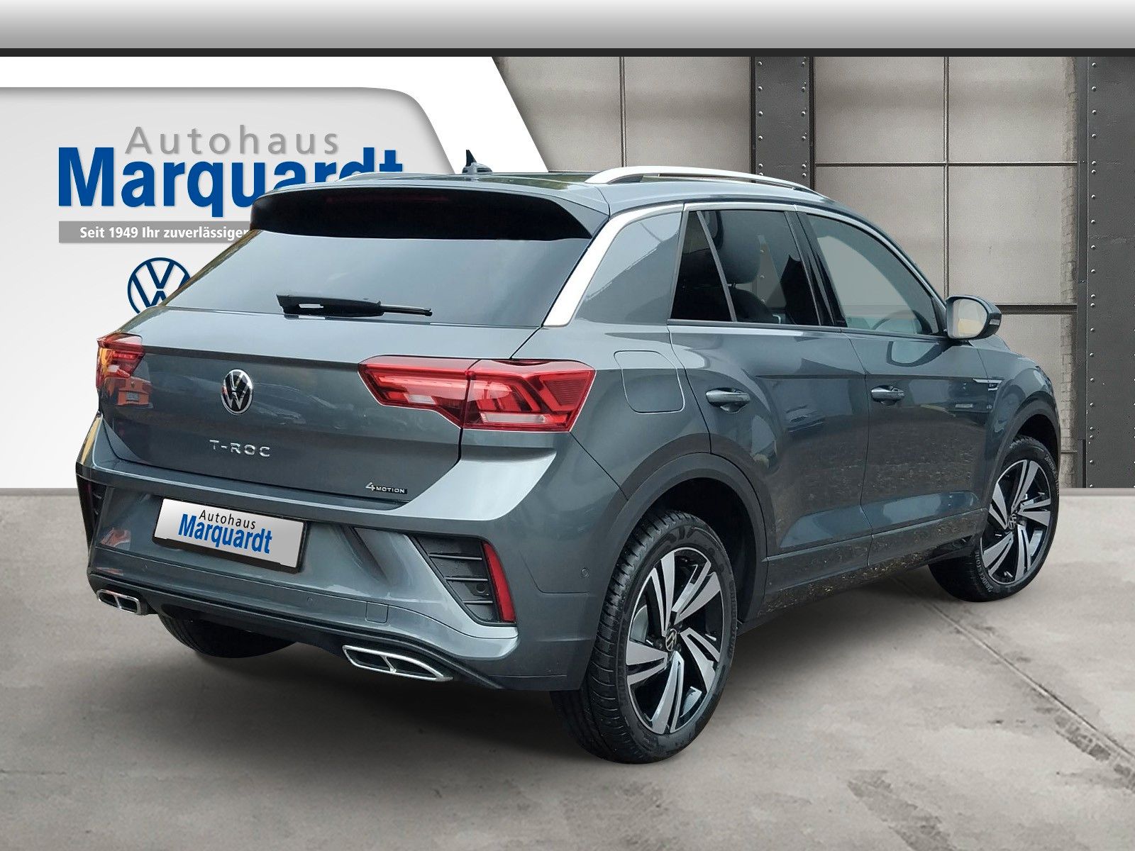 Fahrzeugabbildung Volkswagen T-Roc 2.0TSI R-Line Pano Navi AHK Side Kamera IQ