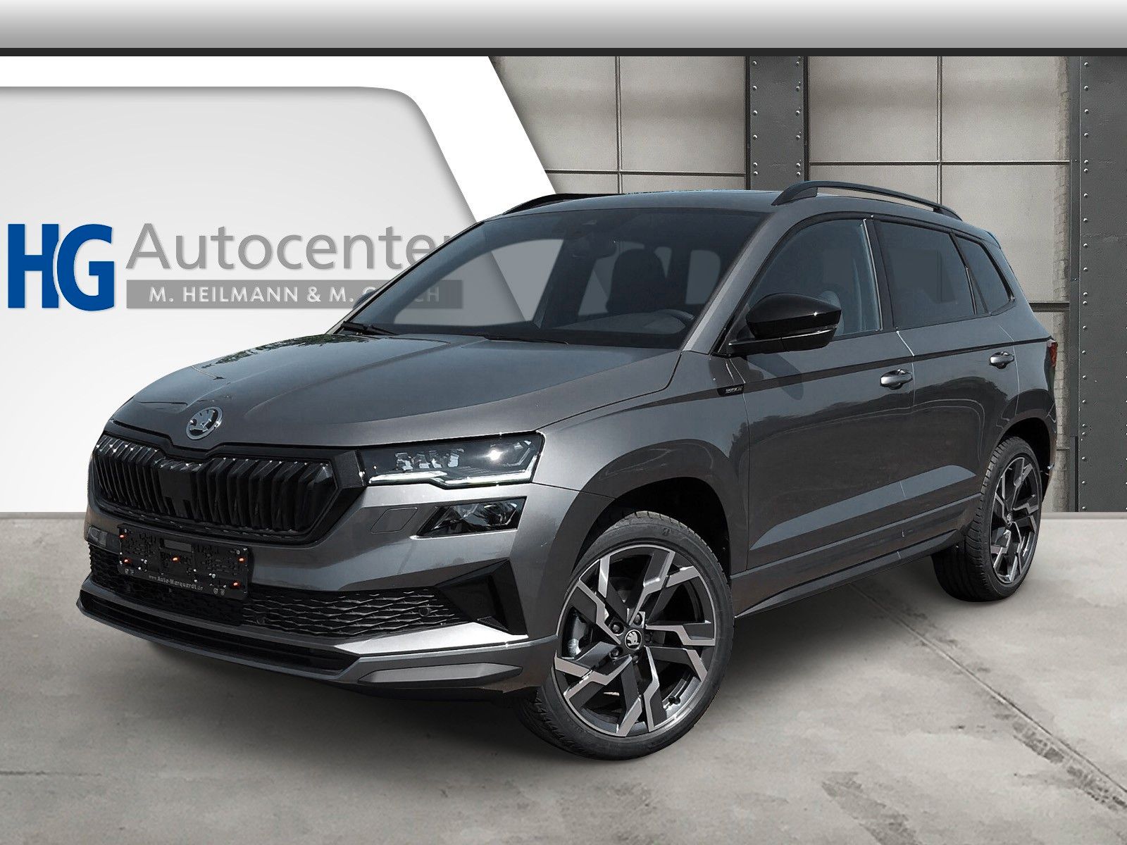 Fahrzeugabbildung SKODA Karoq Sportline 2.0TSI 4x4 Pano AHK19" Leder
