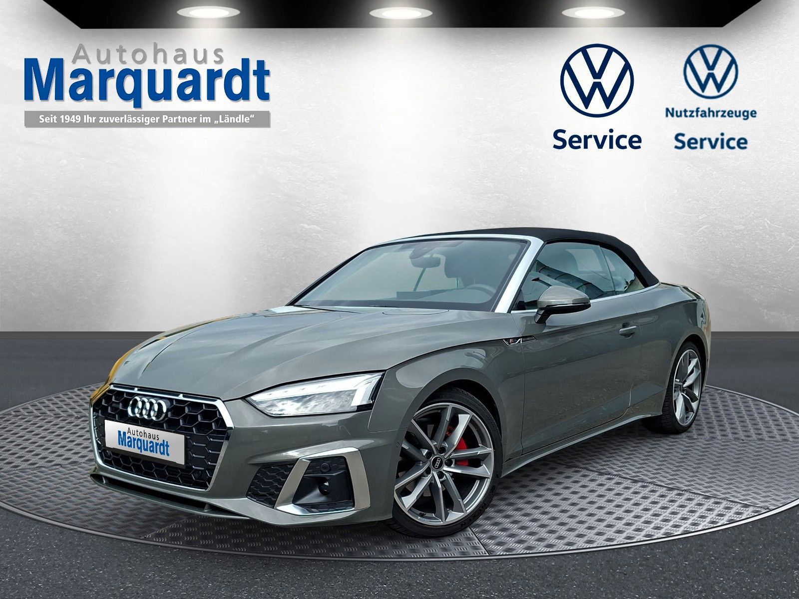Fahrzeugabbildung Audi A5 Cabriolet 40 TFSI quattro S line Matrix AHK