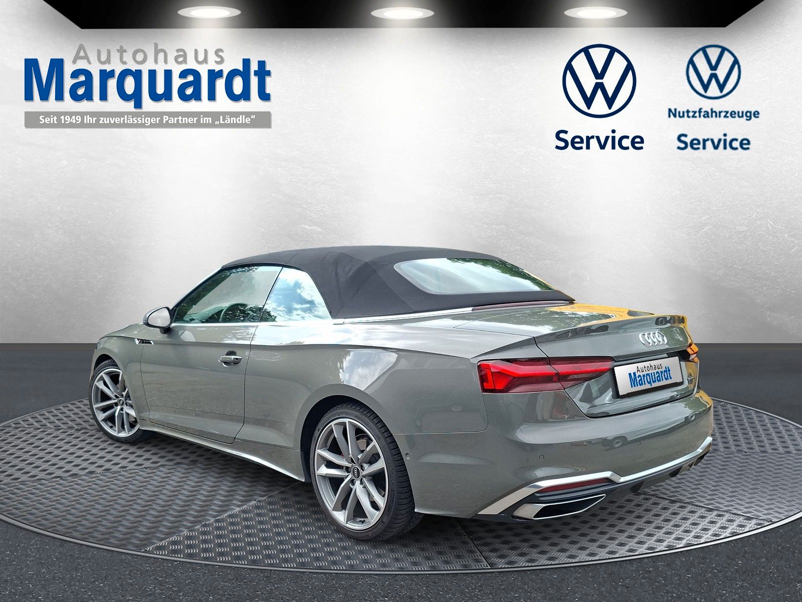 Fahrzeugabbildung Audi A5 Cabriolet 40 TFSI quattro S line Matrix AHK