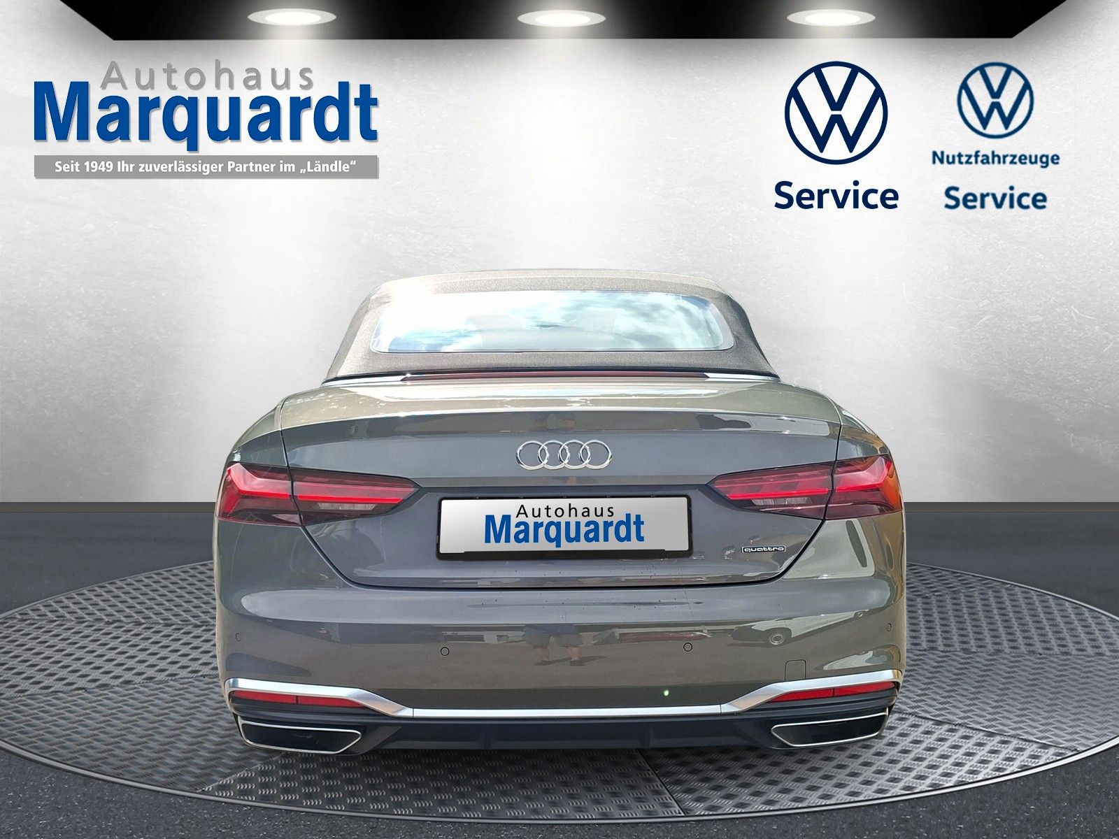 Fahrzeugabbildung Audi A5 Cabriolet 40 TFSI quattro S line Matrix AHK
