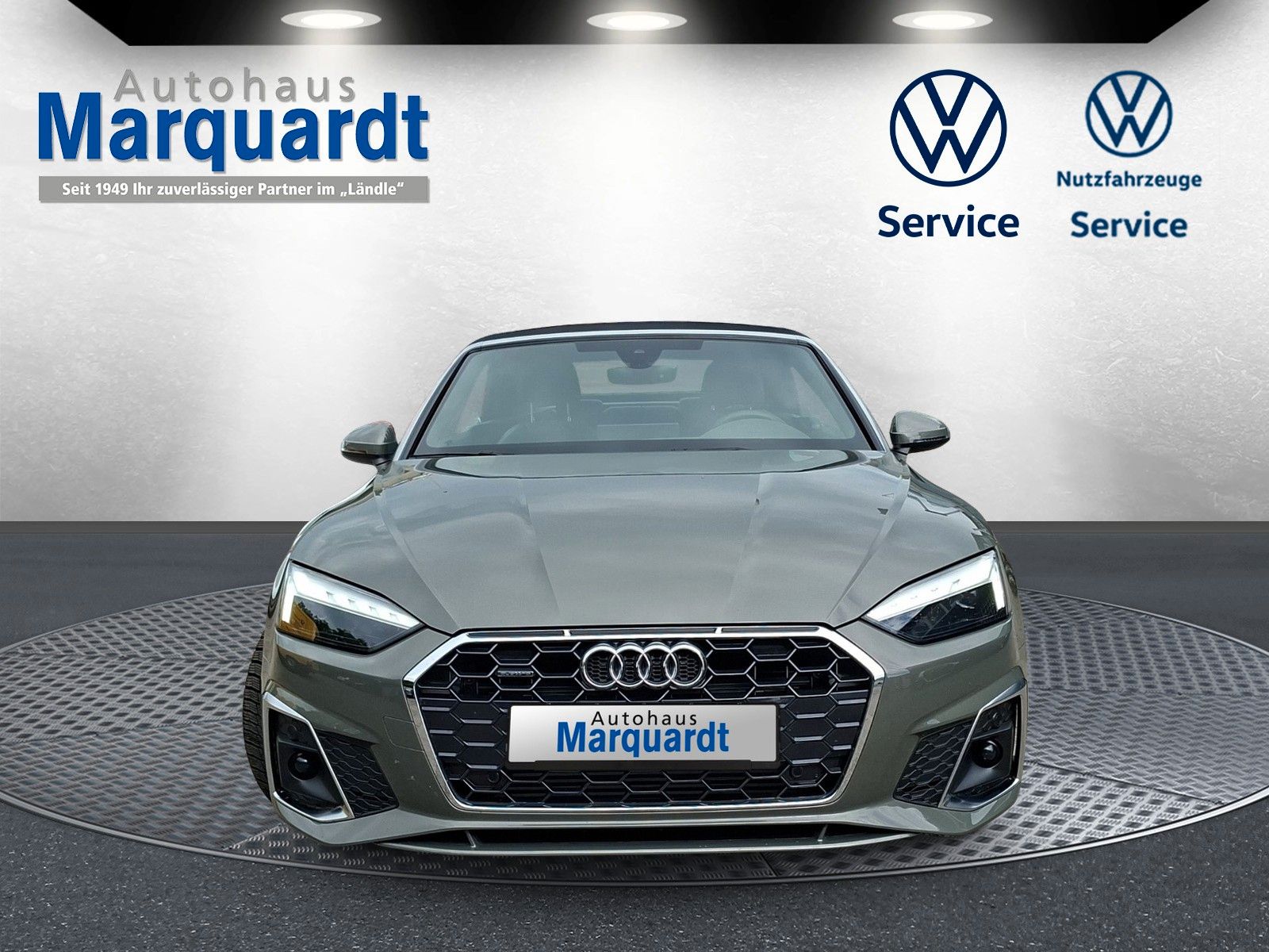 Fahrzeugabbildung Audi A5 Cabriolet 40 TFSI quattro S line Matrix AHK