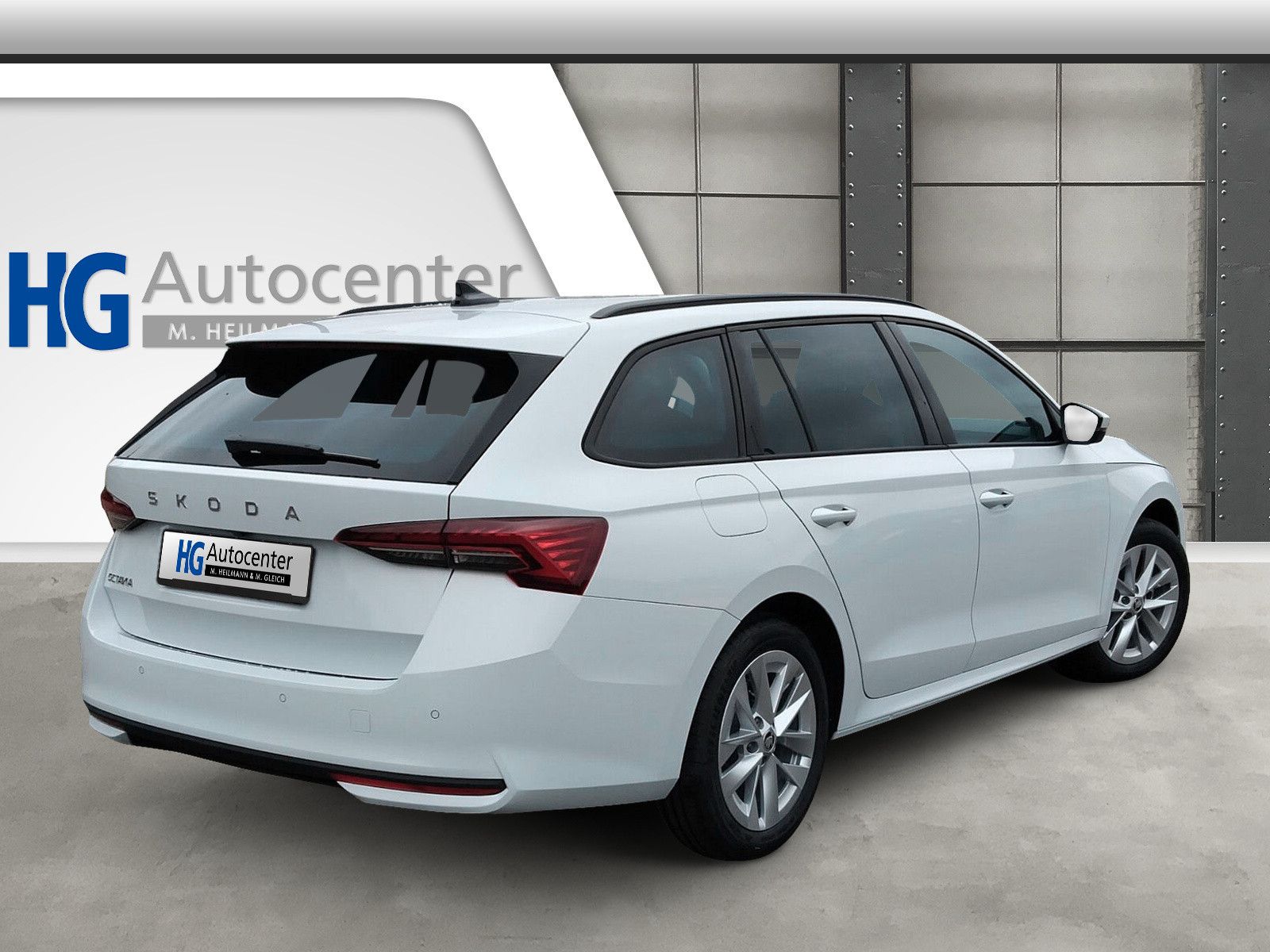 Fahrzeugabbildung SKODA Octavia Combi 1.5TSI eHeck ACC AHK 5J.Gar.Side