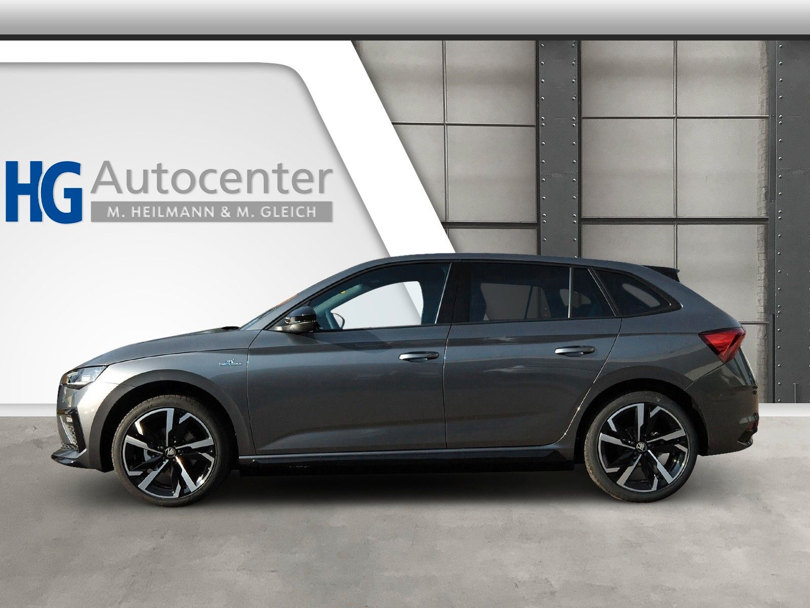 Fahrzeugabbildung SKODA Scala 1.5TSI Monte Carlo 18Zoll AHK Matrix Pano