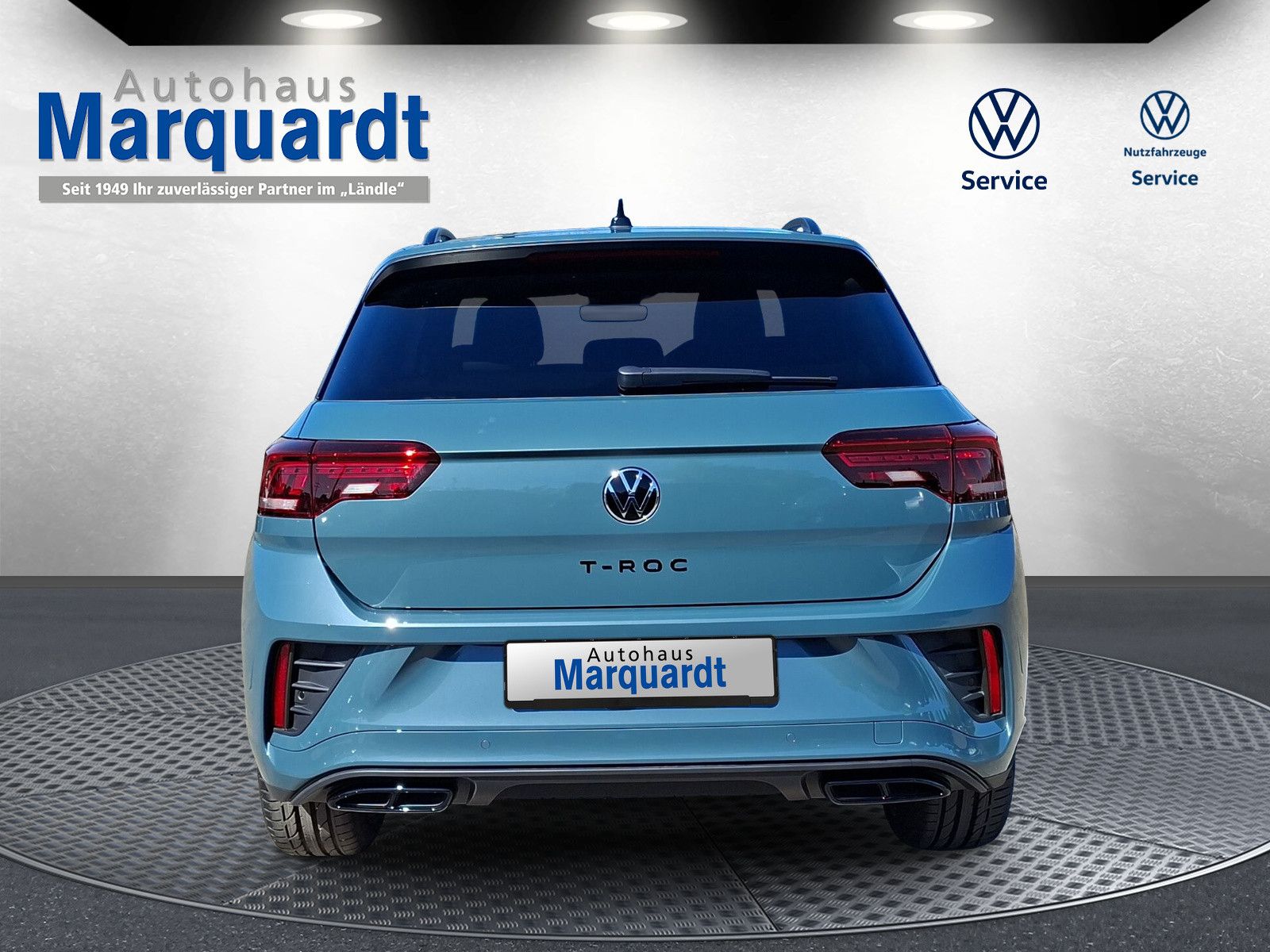 Fahrzeugabbildung Volkswagen T-Roc 1.5TSI R-Line Pano AHK ACC 19"LED Plus