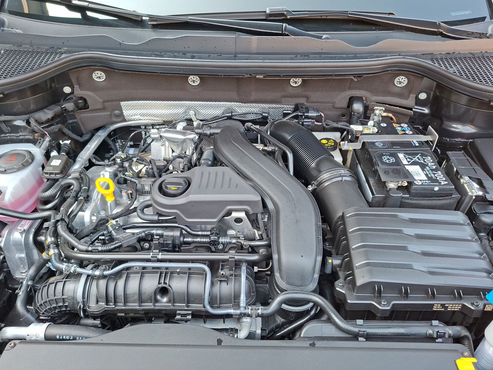 Fahrzeugabbildung SKODA Karoq 1.5 TSI Sportline Pano AHK Matrix 19" Side