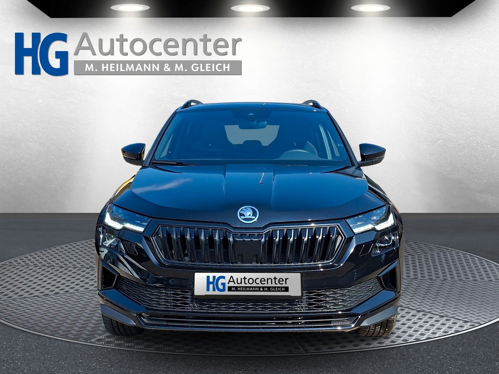 Fahrzeugabbildung SKODA Karoq 1.5 TSI Sportline Pano AHK Matrix 19" Side