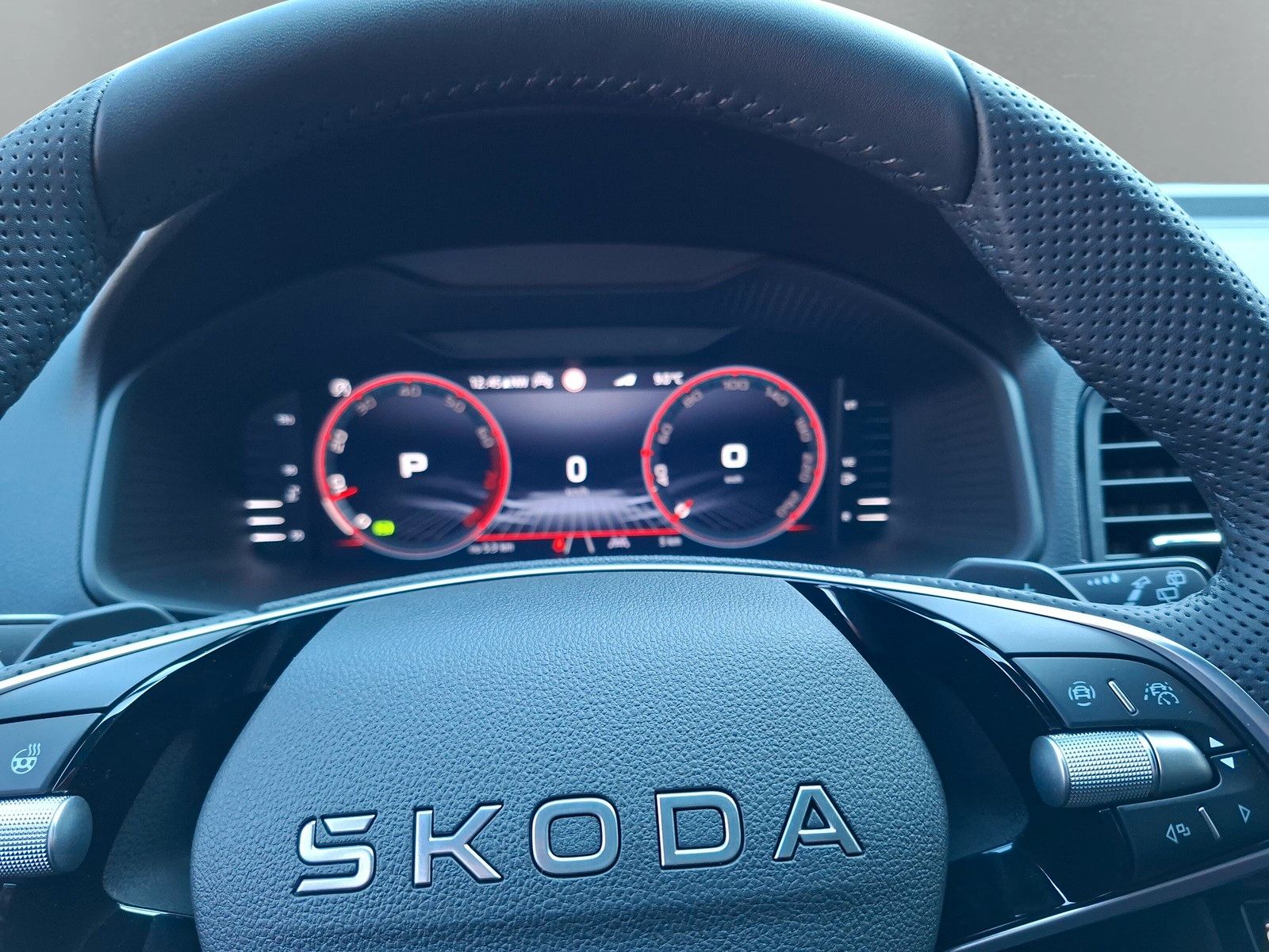 Fahrzeugabbildung SKODA Karoq 1.5 TSI Sportline Pano AHK Matrix 19" Side