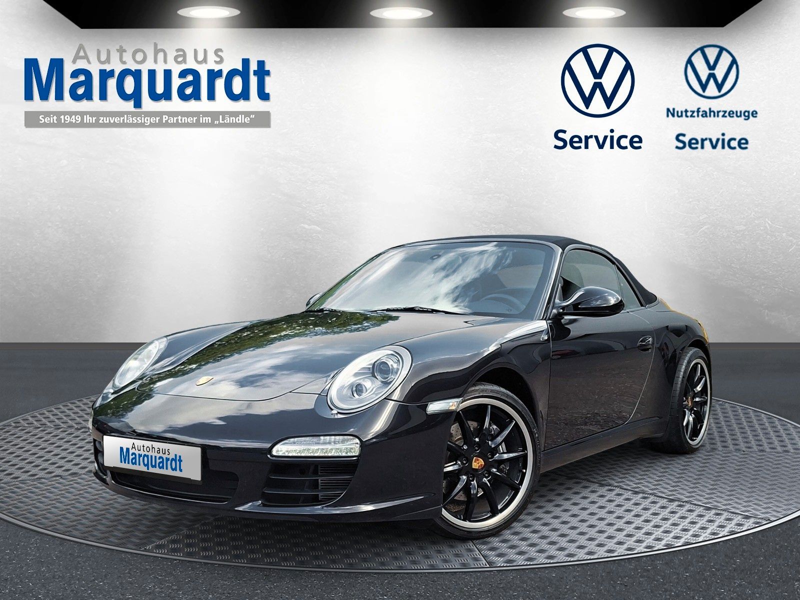 Fahrzeugabbildung Porsche 997/911 Carerra Cabrio PDK 19"  Sportabgasanlage