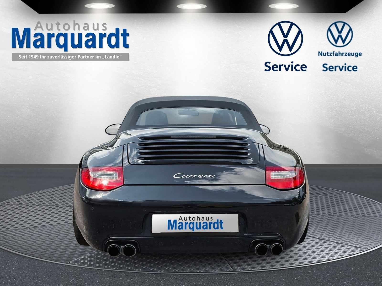 Fahrzeugabbildung Porsche 997/911 Carerra Cabrio PDK 19"  Sportabgasanlage