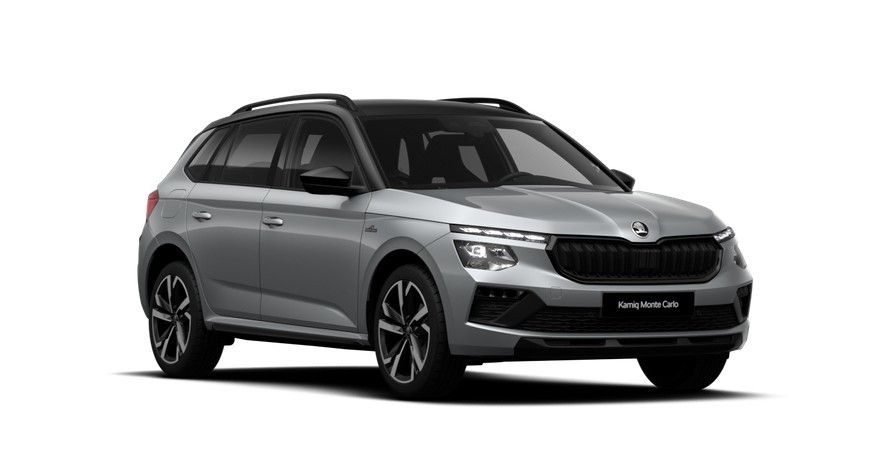 Fahrzeugabbildung SKODA Kamiq 1.5TSI Monte Carlo 18"eHeck AHK ACC Side